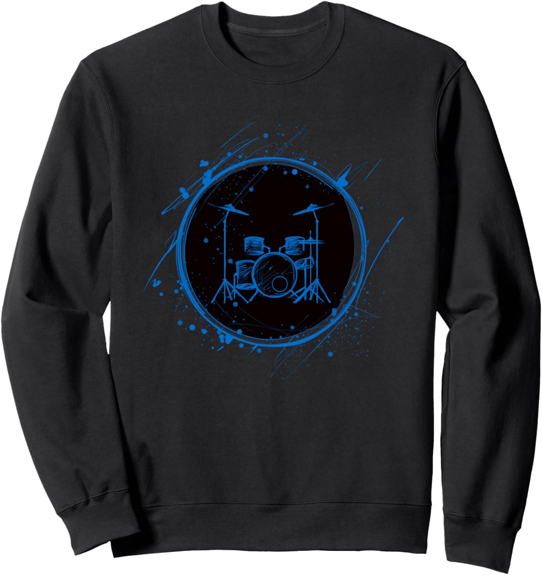 Drum Sticks Drummer Gift Drumming Percussion Sweatshirt