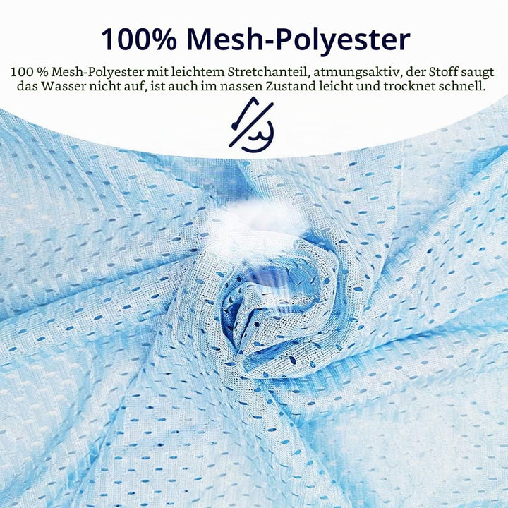 Adjustable Baby Wrap Baby Water Ring Sling, Breathable Quick Dry Baby Carrier Mesh Fabric Perfect fo