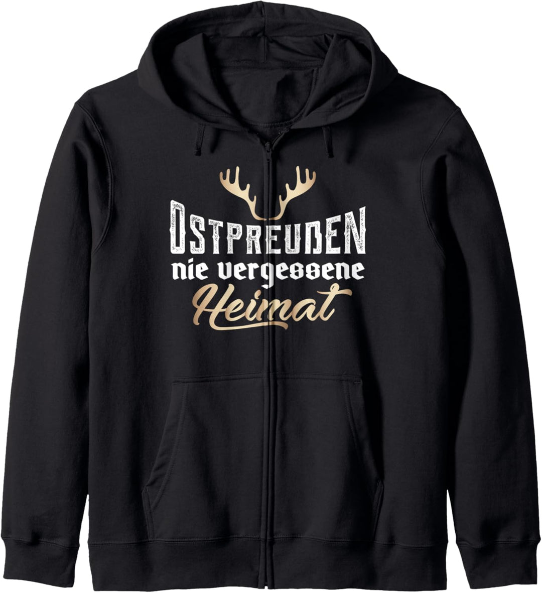 Ostpreussen, nie vergessene Heimat, Masuren in Ostpreussen Kapuzenjacke