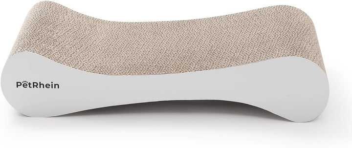 Cloud Paw Katzen Kratzbrett – Ergonomische Wellenform, Beidseitig nutzbar, Robuste Wabenstruktur Kra