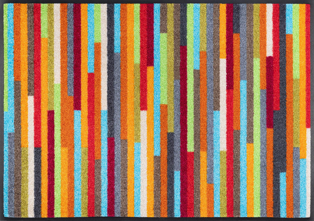wash+dry Fussmatte, Mikado Stripes 60x85 cm, innen und aussen, waschbar 60x85cm, 60x85cm