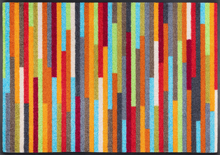 wash+dry Fussmatte, Mikado Stripes 60x85 cm, innen und aussen, waschbar 60x85cm, 60x85cm