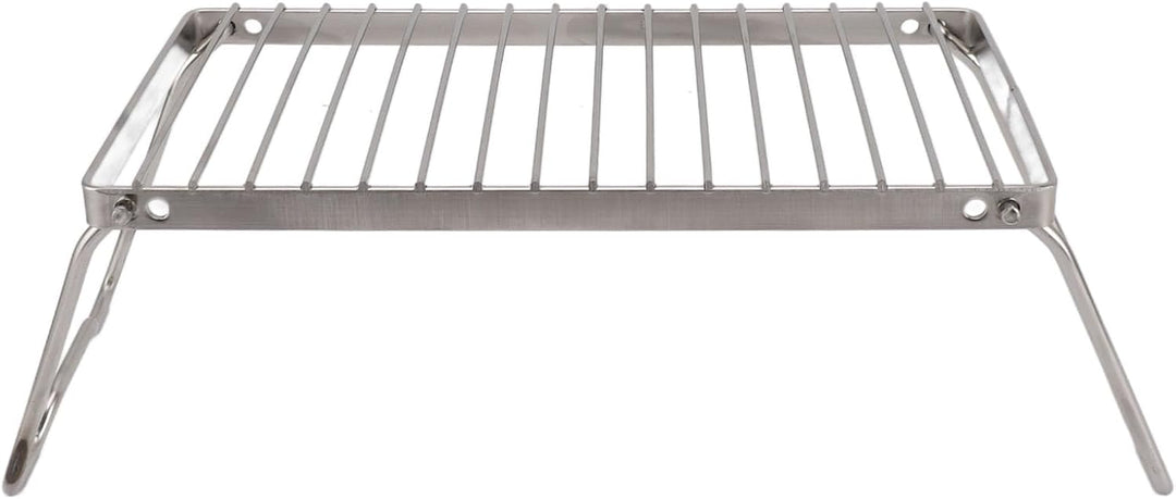 Klappbarer Lagerfeuergrill (Höhenverstellbar) klappbarer grillrost edelstahl Feuerstellen-Grillrost