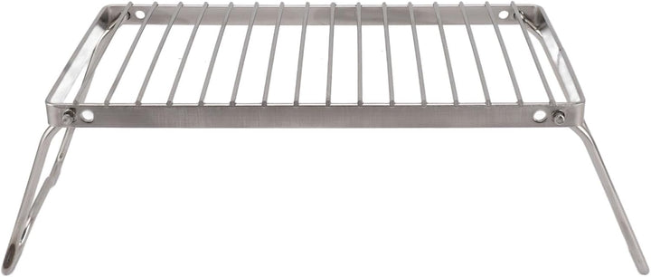 Klappbarer Lagerfeuergrill (Höhenverstellbar) klappbarer grillrost edelstahl Feuerstellen-Grillrost
