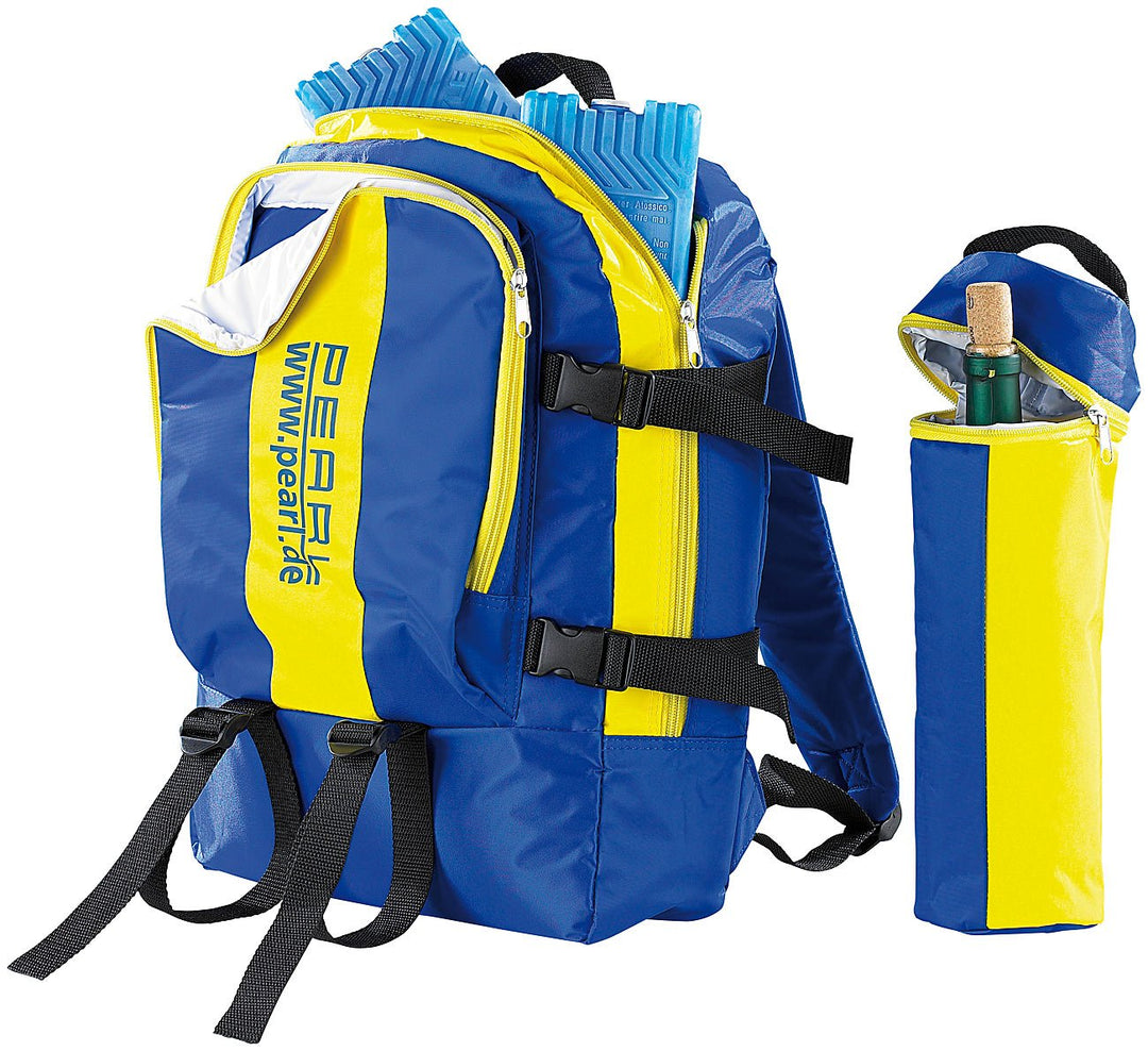 PEARL Rucksack mit Kühlung: Kühltaschen-Rucksack Deluxe (mit Kühlfunktion, Kühlschrank, Kühltasche a