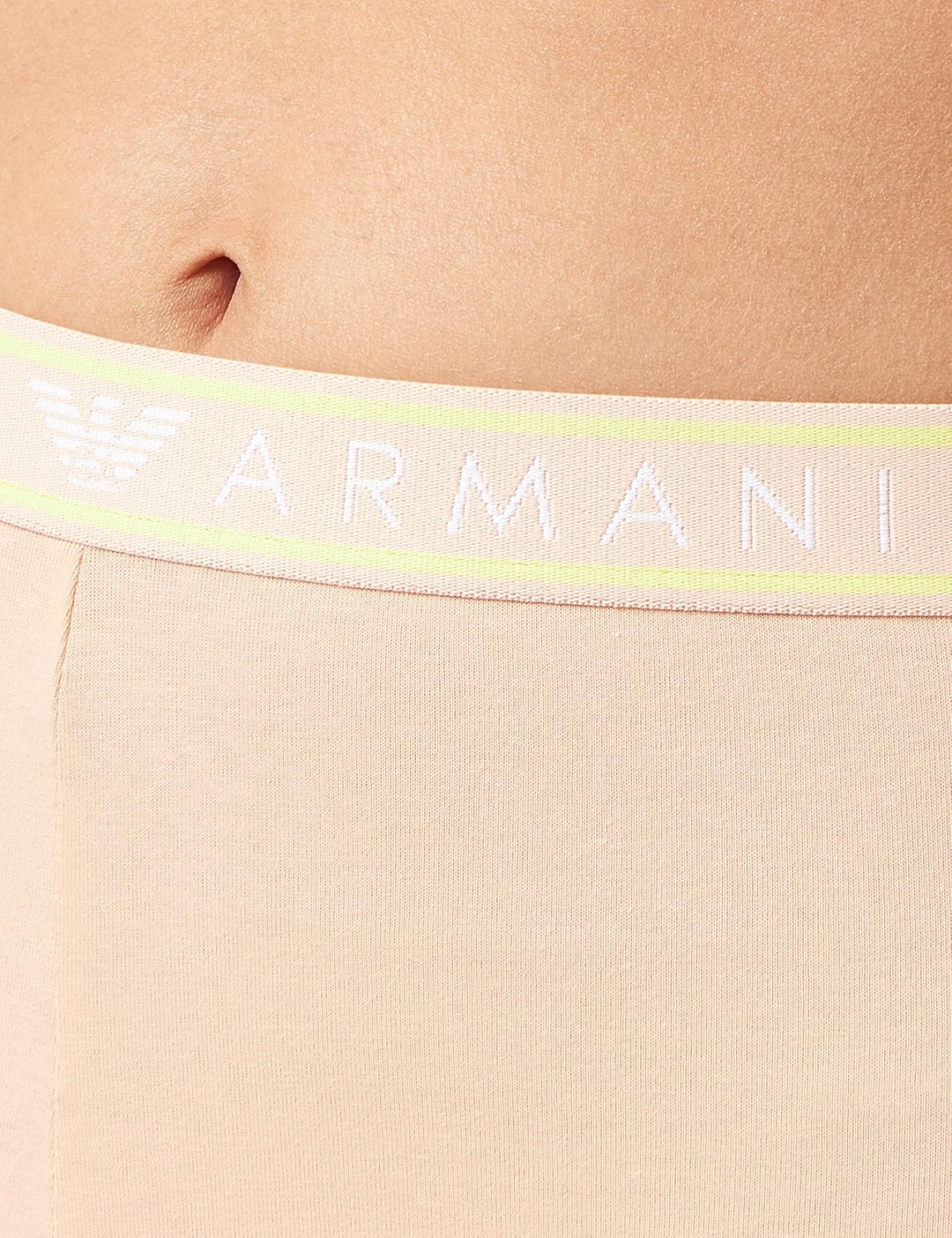 Emporio Armani Damen Iconic Logoband Leggings XS Apricot, XS Apricot