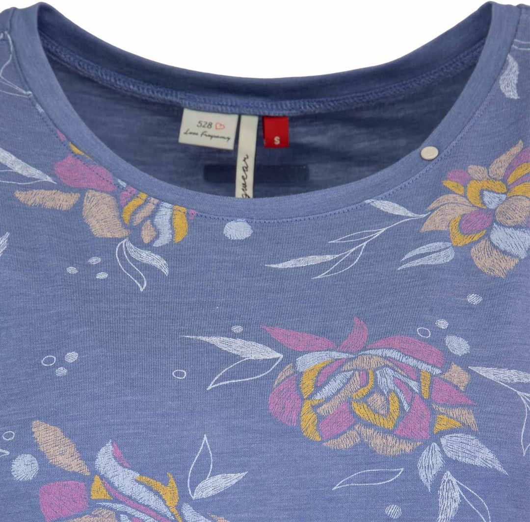 Ragwear Valencia Top Damen XL Stone Blue, XL Stone Blue