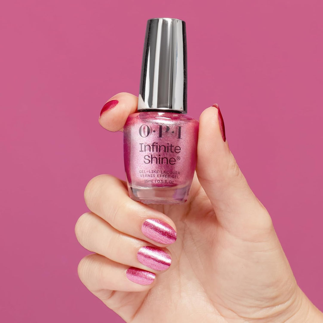 OPI Infinite Shine Pinktöne – vorgehärtete Gel-Technologie ohne UV-Lampe – bis zu 11 Tage Halt – lan