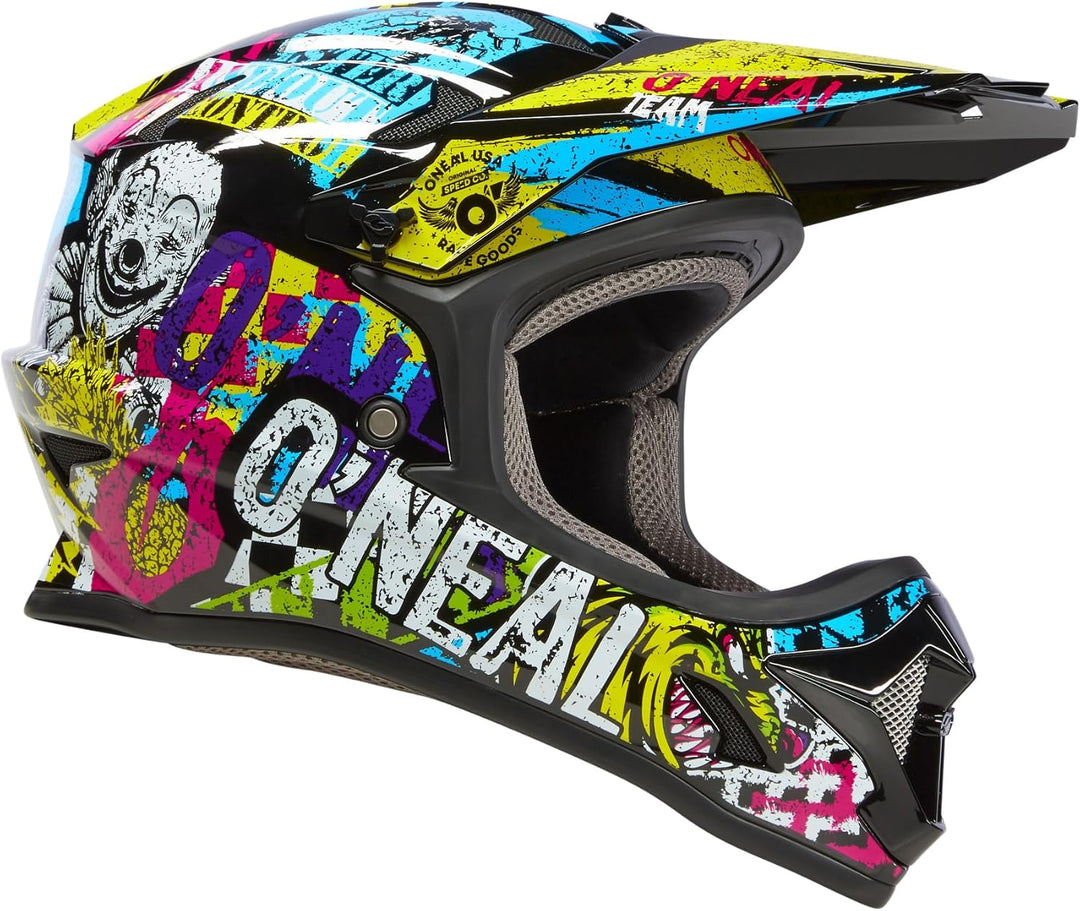O'NEAL SONUS Helm SOLID Grau/Rot M Multi, M Multi