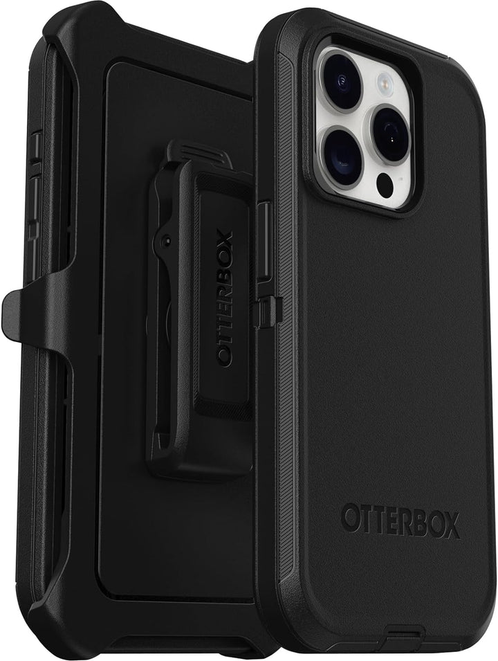 OtterBox Defender Hülle für iPhone 15 Pro, stossfest, sturzsicher, ultra-robust, schützende Hülle, 5
