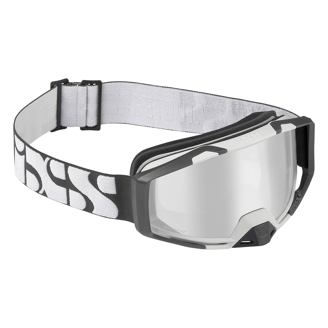 IXS Goggle Trigger White/Mirror Silver Sonnenbrille, weiss, Einheitsgrösse