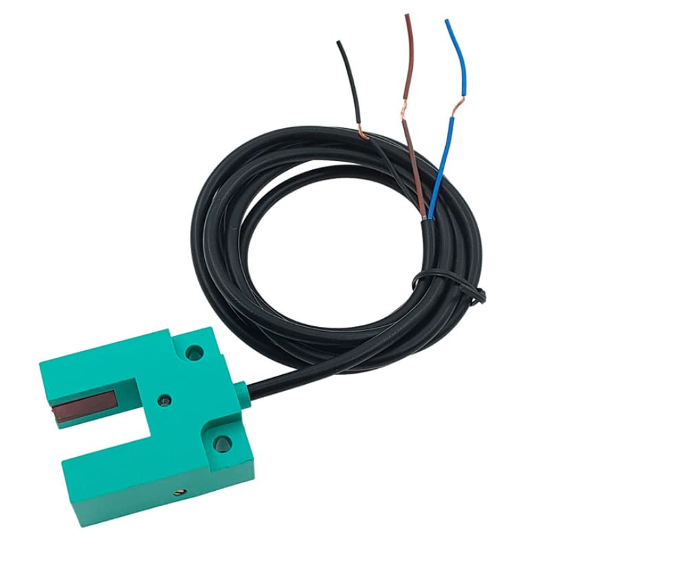 Gabellichtschranke 6 bis 36 Volt NO NPN Erfassungsbereich 15mm U-Lichtschranke Lichtsensor (15mm - N