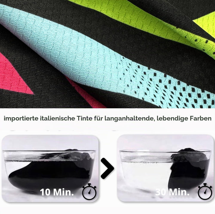 Wulibike Radtrikot Damen Langarm Fahrradtrikot Atmungsaktiv Rennrad Trikot mit 3 Rückentaschen 2-sch