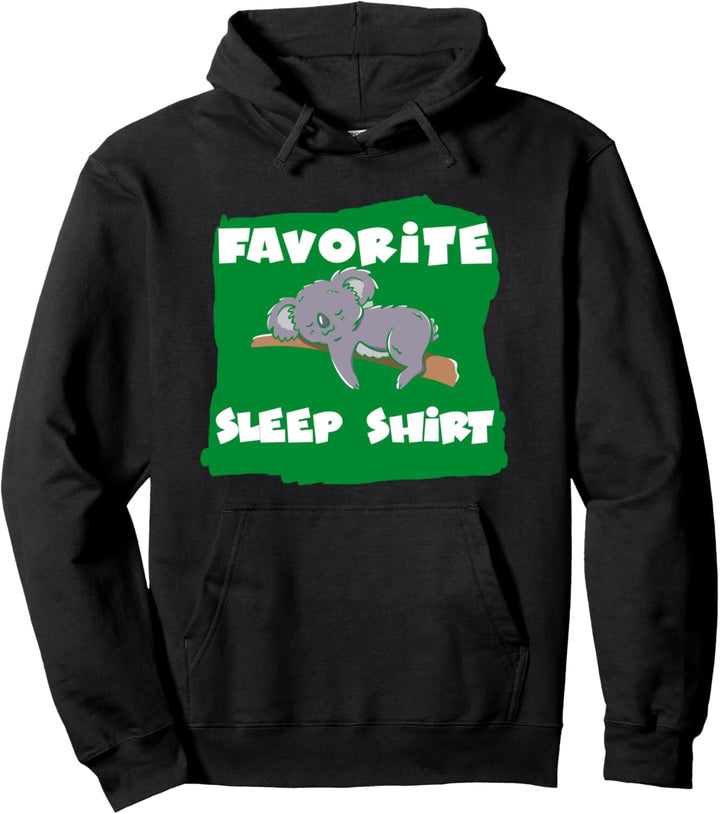 Favorite Schlafshirt Koala Napping Pullover Hoodie