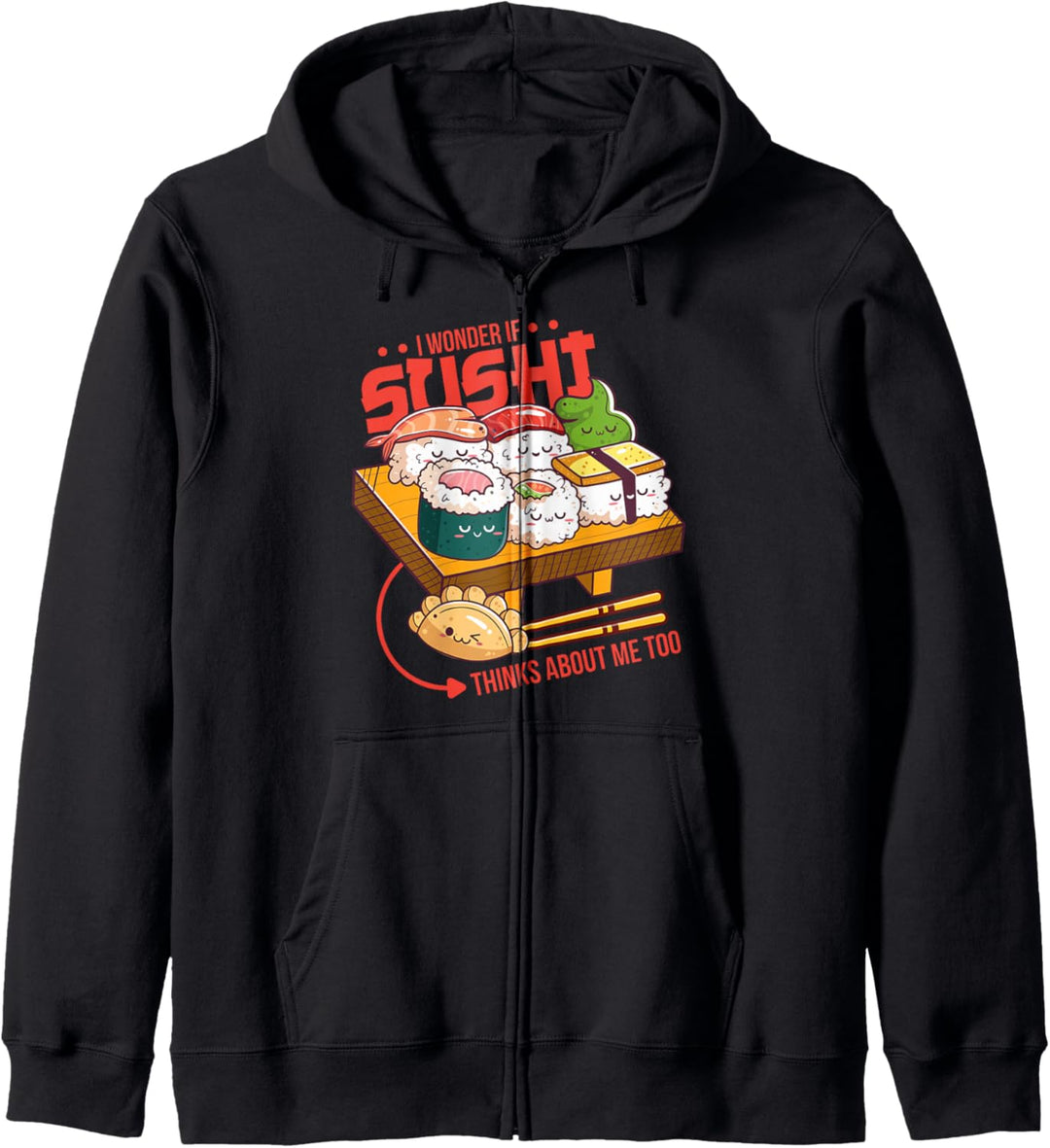 Sushi Anime I Otaku I Japanisches Essen I Kawaii Sushi Kapuzenjacke