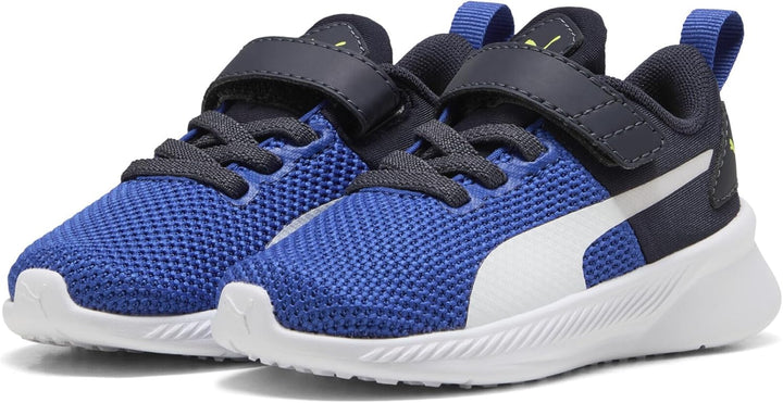PUMA Herren Flyer Runner Engineer Knit Laufschuh 21 EU Vivid Blue New Navy White, 21 EU Vivid Blue N
