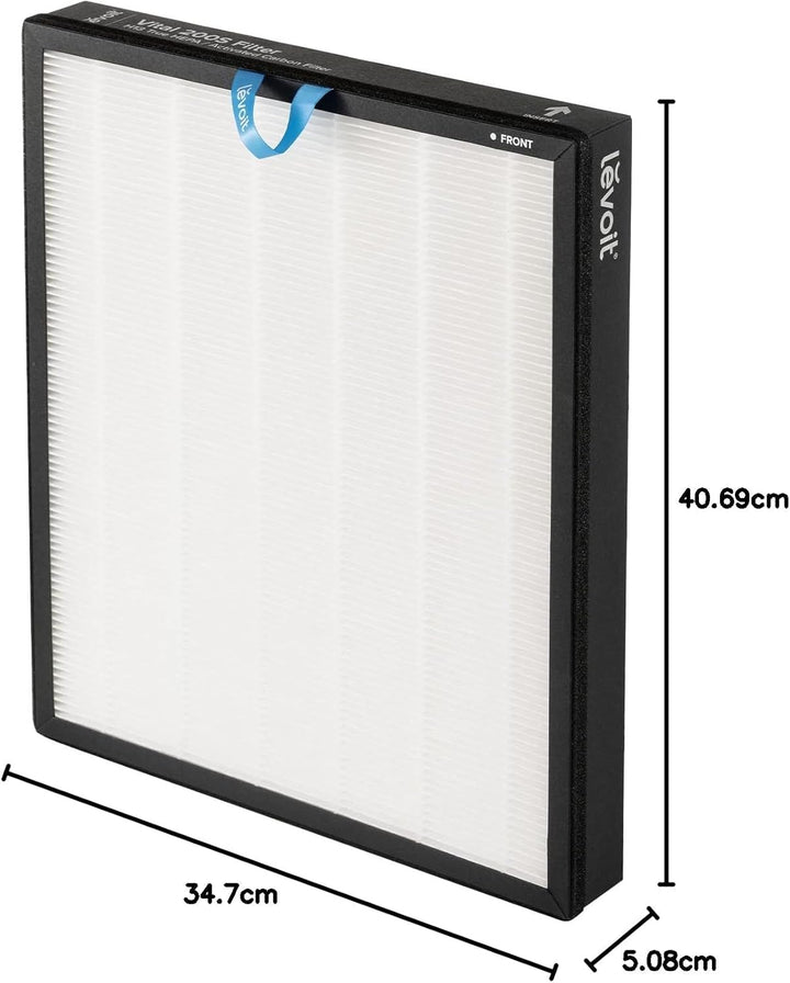 LEVOIT Vital 200S Originaler Ersatzfilter, HEPA Filter, hocheffizienter Aktivkohlefilter und Vorfilt