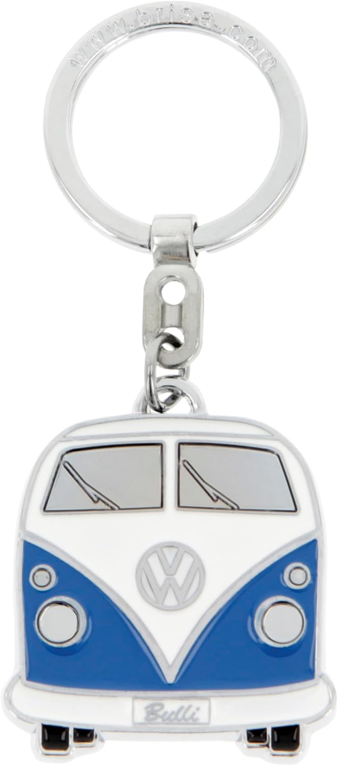 BRISA VW Collection - Volkswagen Emaillierter Metall Schlüssel-Anhänger-Ring Schlüsselbund-Accessoir