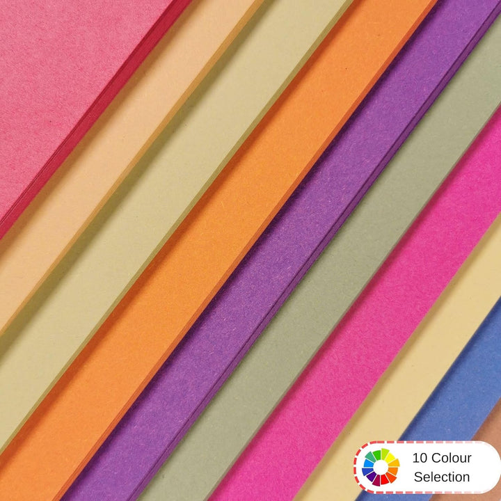 Be Creative Bcreative Zuckerpapier, A3, 100 g/m², recycelt, 100 g/m², 250 Blatt