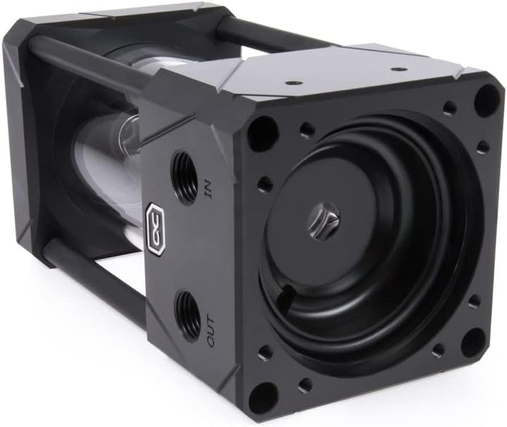 Alphacool 15382 Eisbecher Aurora D5 Acetal/Glas - 150mm Ausgleichsbehälter AGB Wasserkühlung