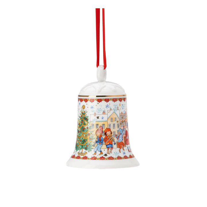Hutschenreuther Sammelkollektion 23 Weihnachtsklänge Porzellanglocke 12cm