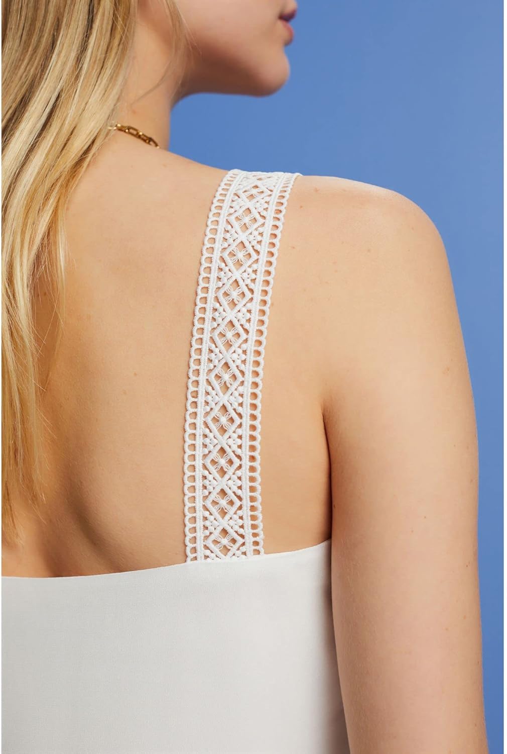 ESPRIT Damen Bluse M 100/White, M 100/White
