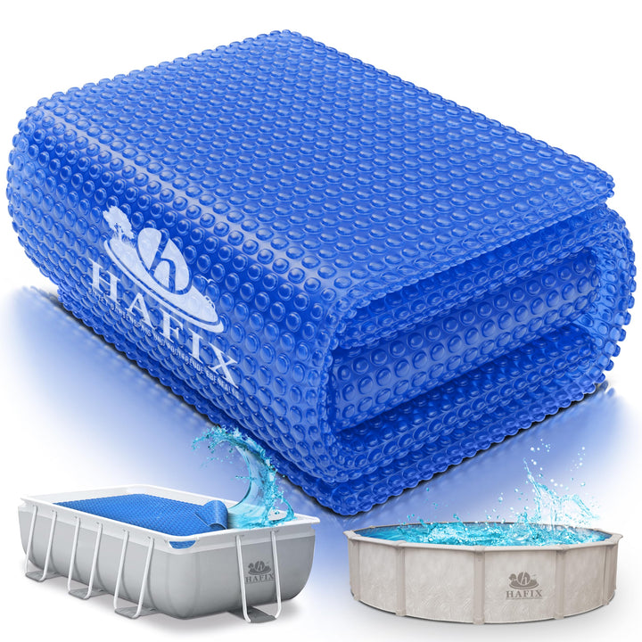 HAFIX® Solarplane Cover für runde Pools Ø 244 cm - Planengrösse Ø 210cm - Poolplane Solarpoolheizer