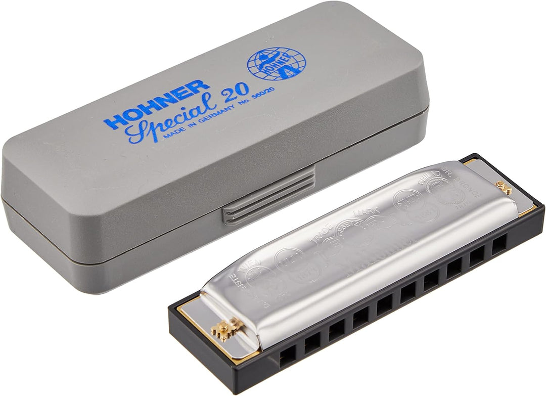 Hohner M560036X Special 20 D Mundharmonika Einzelbett, Einzelbett