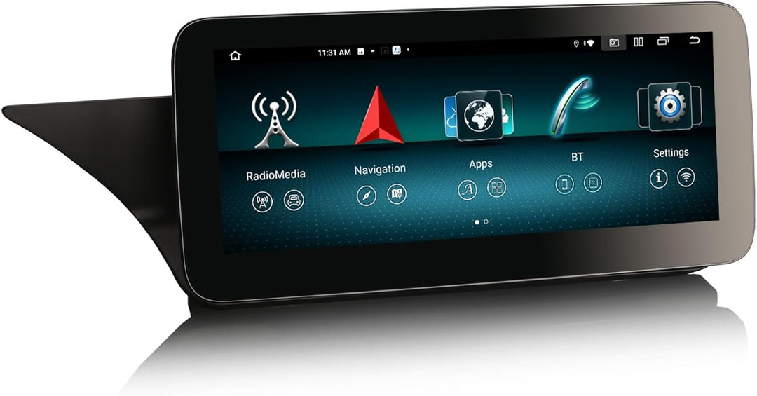 Erisin 10,25 Zoll 4GB+64GB Android 12 Autoradio Bluetooth IPS Bildschirm GPS Navi für Mercedes Benz