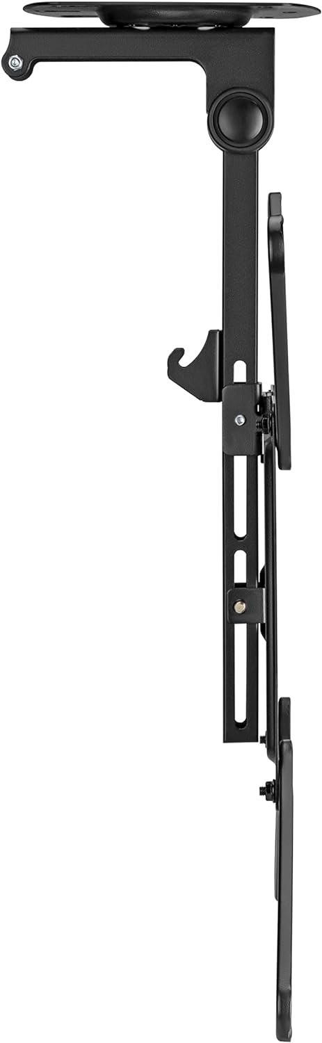 HALTERUNGSPROFI Premium TV Deckenhalterung, bis zu 105° neigbar für Dachschrägen, Höhe verstellbar,