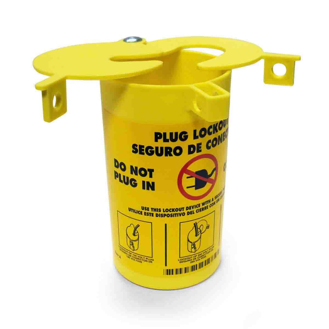 3-in-1-Überprüfungssystem für elektrische Steckdosen, 132,08 mm x 158,75 mm x 88,14 mm, Gelb