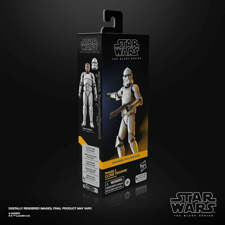 Star Wars The Black Series Phase II Clone Trooper, 15 cm grosse Action-Figur zu Star Wars: The Clone