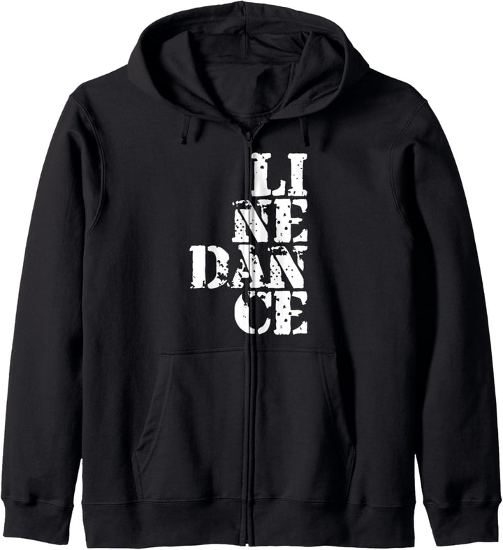 Geschenk für Line Dancer - Line Dance Kapuzenjacke