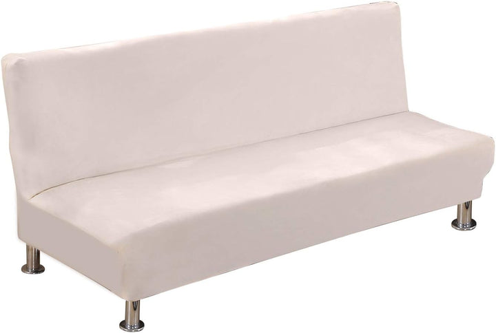PETCUTE Sofabezug ohne armlehne futonbezug Stretch sofahusse ohne armlehne sofaüberwurf schlafsofa b