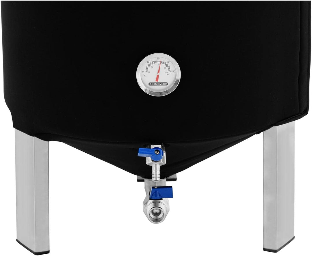 Royal Catering RCBM-70ICF Fermenter 70 l 0-40 °C Edelstahl mit Isoliermantel Gärkessel Fermentierkes
