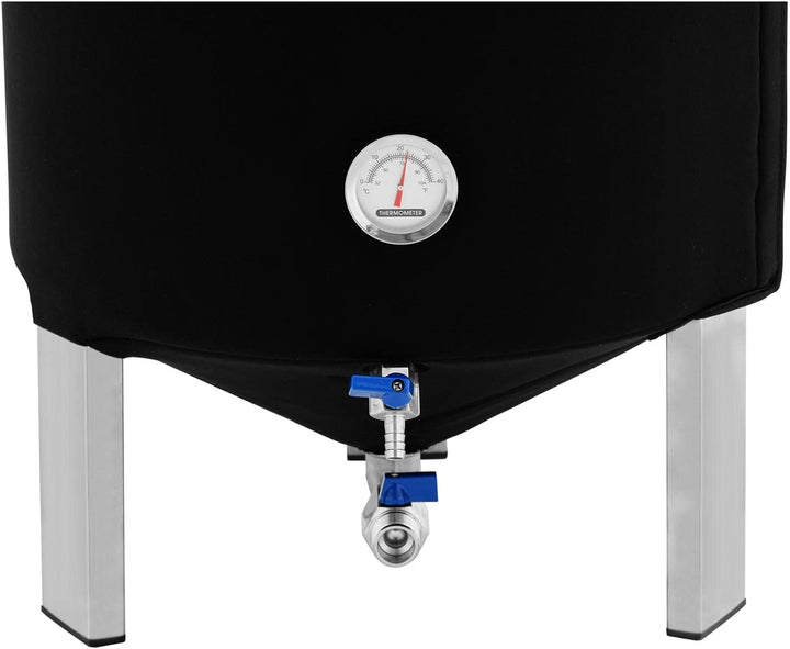 Royal Catering RCBM-70ICF Fermenter 70 l 0-40 °C Edelstahl mit Isoliermantel Gärkessel Fermentierkes