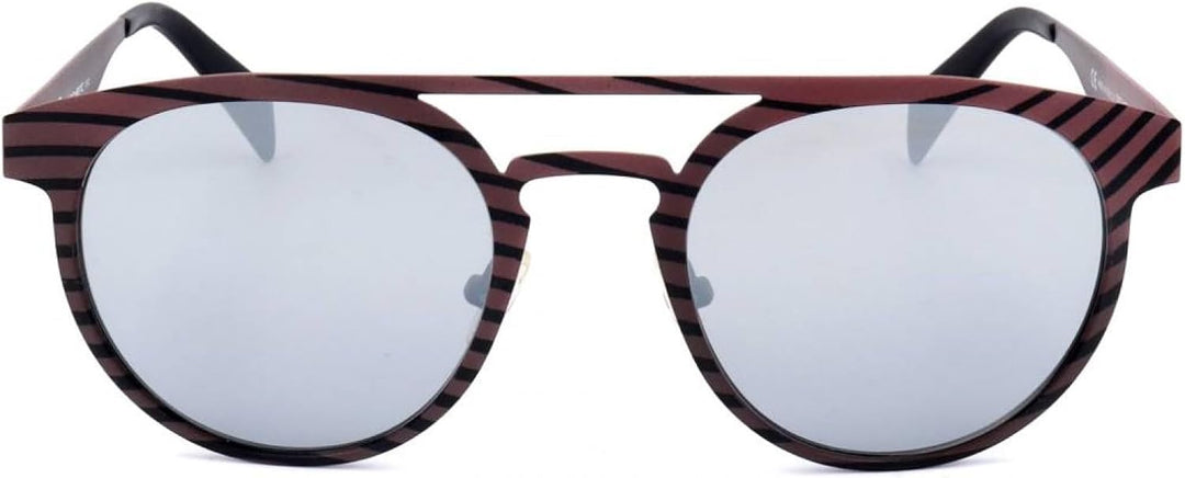Italia Independent Unisex-Erwachsene 0020T-WOD-057 Sonnenbrille, Grau (Gris), 51.0