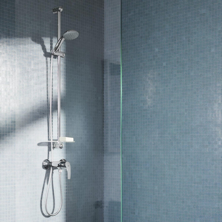 GROHE Eurosmart - Einhand-Brausebatterie (wassersparend, langlebige Oberfläche, Wandmontage), chrom,