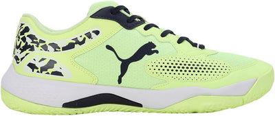 PUMA Herren Solarcourt RCT Fussballschuh 39 EU Fast Yellow Puma Navy Puma White, 39 EU Fast Yellow P