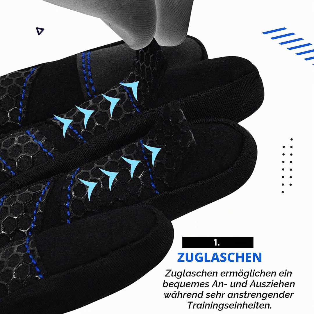 RDX Fitness Handschuhe Vollfinger Damen Herren, Gewichtheben Touchscreen Trainingshandschuhe, Bodybu