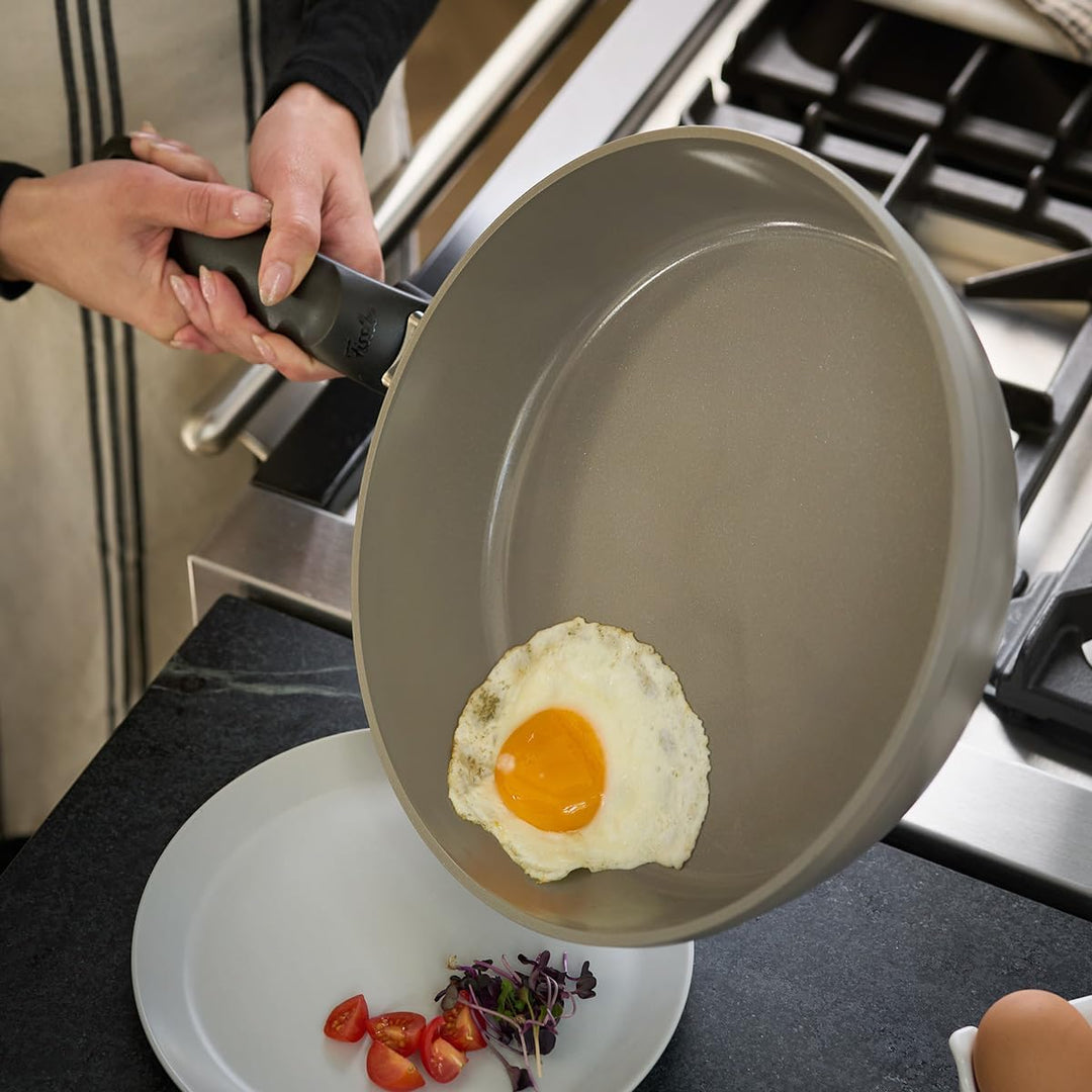 Fissler Ceratal Comfort Pfannen-Set / 2-teilig, Aluminium-Pfanne, Keramik-beschichtet (24+28 cm) Cer