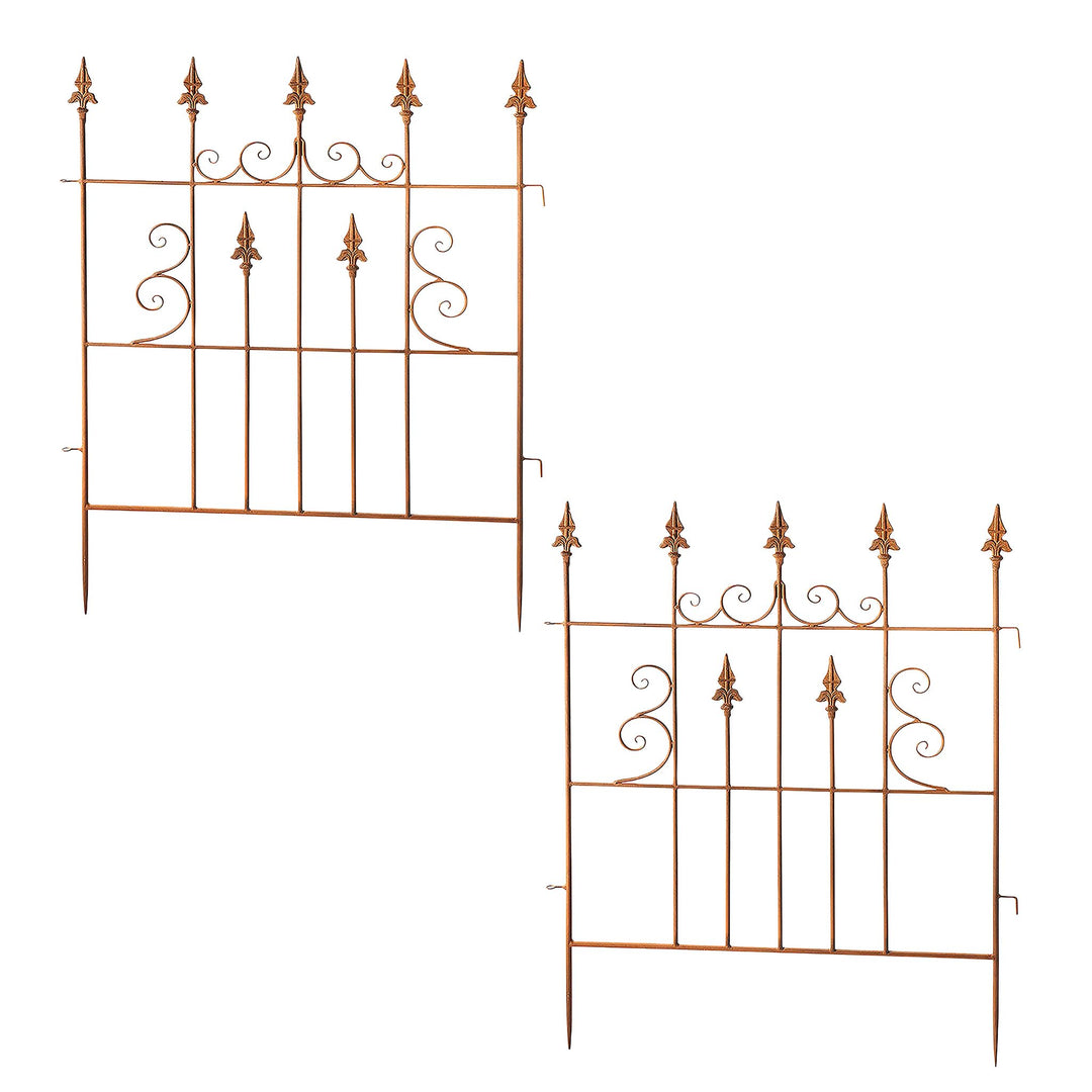 Kobolo Gartenstecker Palisade 2er Set 77x1 Rankhilfe 5x100 cm