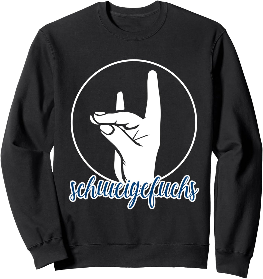 Pädagogen Erzieher Flüsterfuchs Leisefuchs Schweigefuchs Sweatshirt