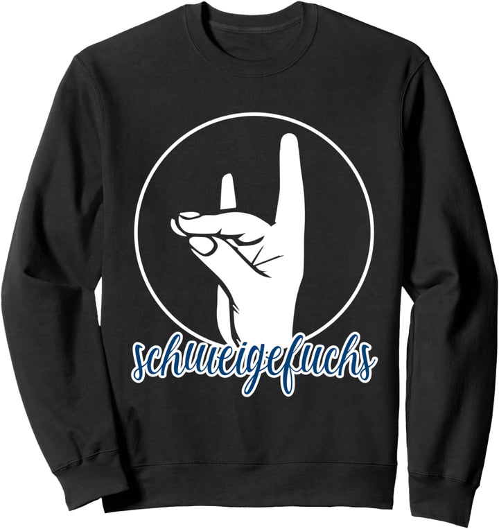 Pädagogen Erzieher Flüsterfuchs Leisefuchs Schweigefuchs Sweatshirt