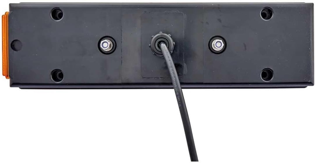 HELLA - Heckleuchte - Glühlampe - 24V - Anbau/geschraubt - Lichtscheibenfarbe: mehrfarbig - Kabel: 1