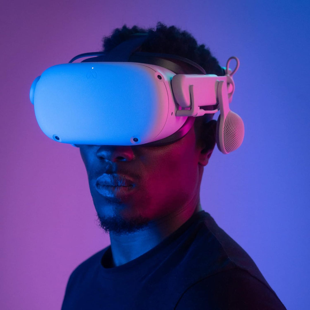 Logitech Chorus VR Off-Ear-Headset für Meta Quest 2, entwickelt für Gaming und VR-Fitness, leichtes,