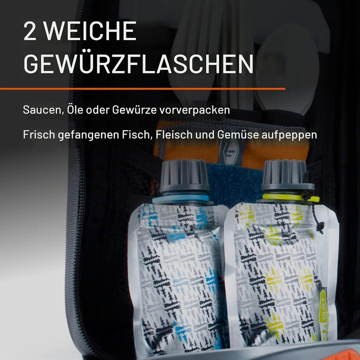 GSI Outdoor Küchenutensilienset 24-teilig, mehrfarbig, 90104