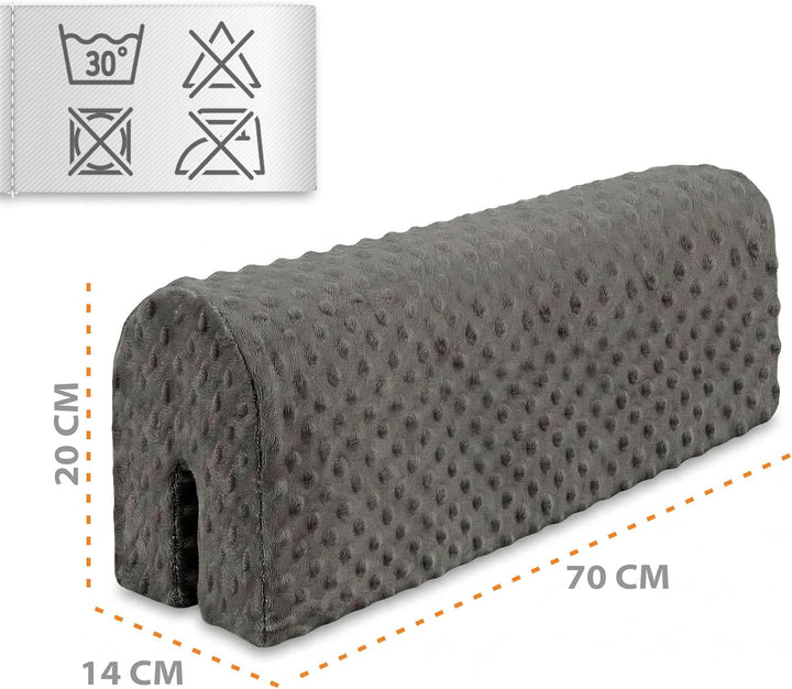 Totsy Baby Bettkantenschutz für Kinderbetten 70 cm - Schutz für Bettrahmen Kantenschutz Kinder Babyb