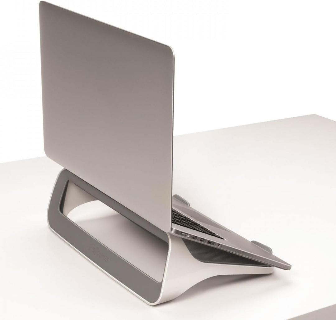 Fellowes Laptop Ständer für Home Office, für Laptops bis 17 Zoll, modernes Design, weiss Laptop Stän