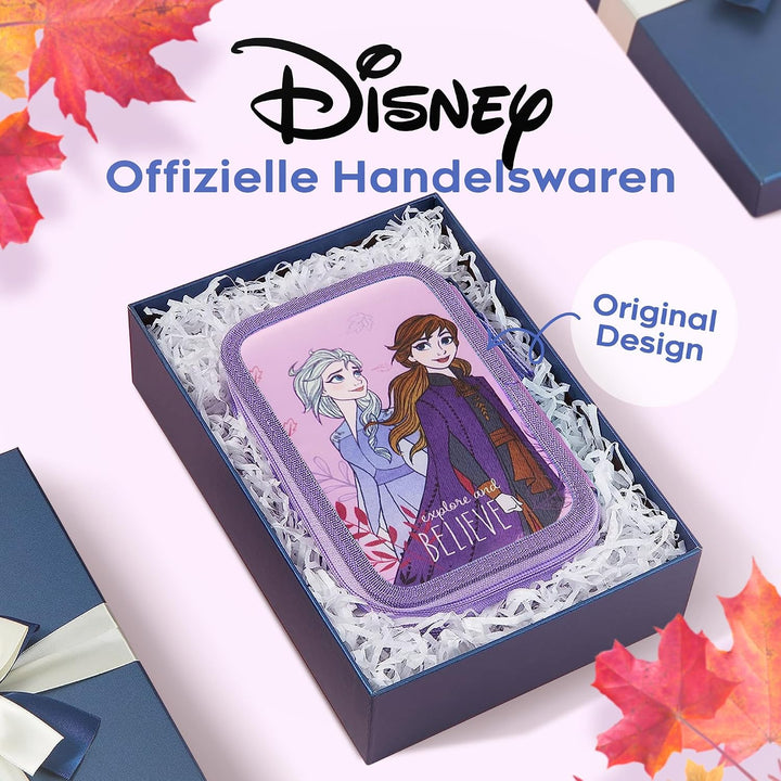 Disney Federmäppchen Mädchen Die Eiskönigin Stitch Federtasche Mädchen Gefüllt Schulmäppchen 2 3 Fäc